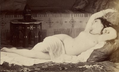 [Oppvåkningen av Charles Landelle] av Unknown artist