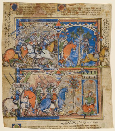 Blad fra Morgan Picture Bible av Unknown artist