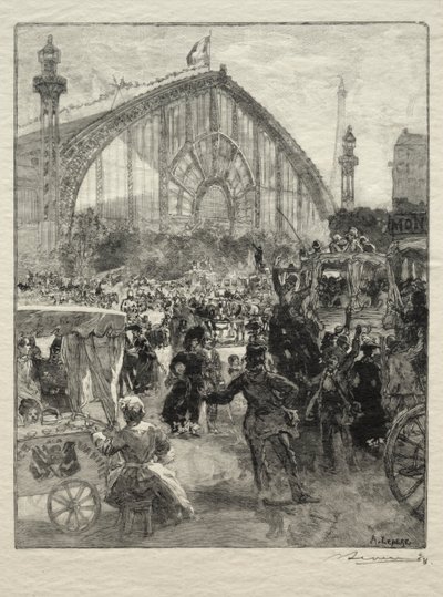 Forlater 1889-utstillingen av Unknown artist