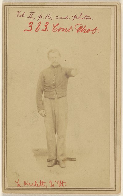 L[erman] Hulett, 2n Vt. [offer for borgerkrig] av Unknown artist