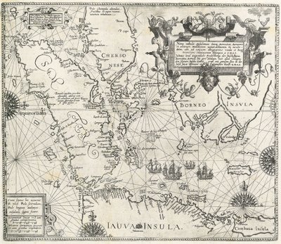Linschotens reise til Øst-India av Unknown artist