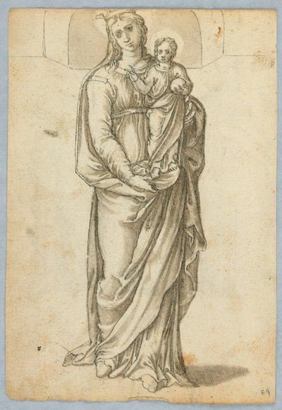 Madonna og barn av Unknown artist