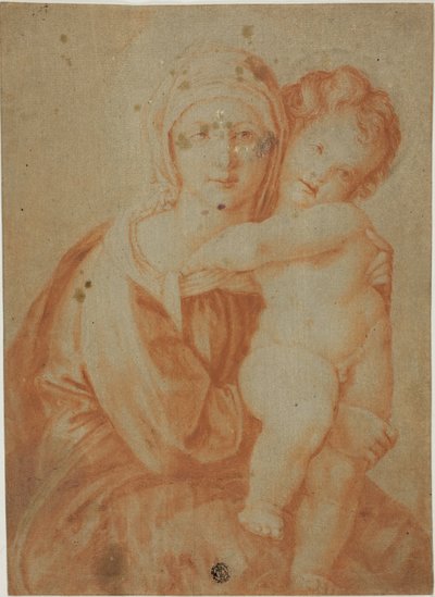 Madonna og barn av Unknown artist