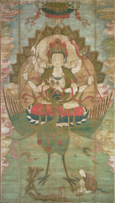 Mahamayuri Vidyaja av Unknown artist