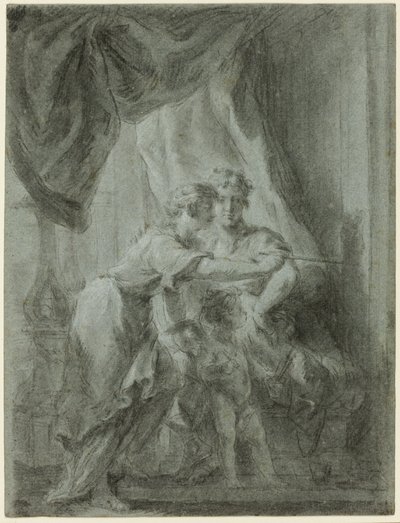 Mars, Venus og Amor av Unknown artist