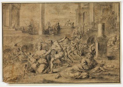 Massakren av de uskyldige av Unknown artist