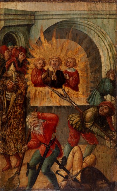 Meshack, Shadrack og Abednego av Unknown artist
