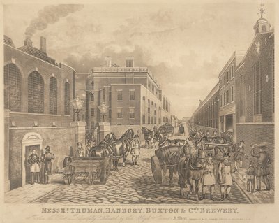 Mrs. Truman, Hanbury, Burton & Co.s bryggeri av Unknown artist