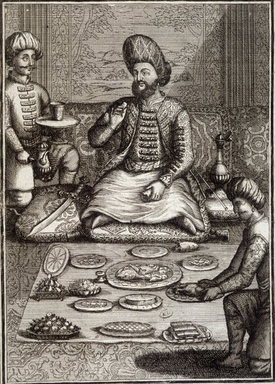 Méhémet Réza Beg, Persias ambassadør, tidlig på 1700-tallet. av Unknown artist
