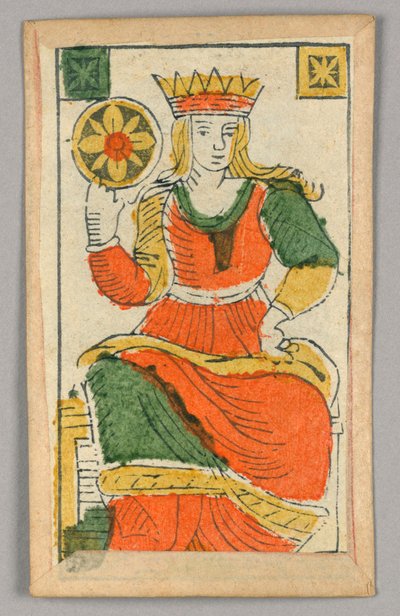 Minchiate (Tarot) spillekort av Unknown artist