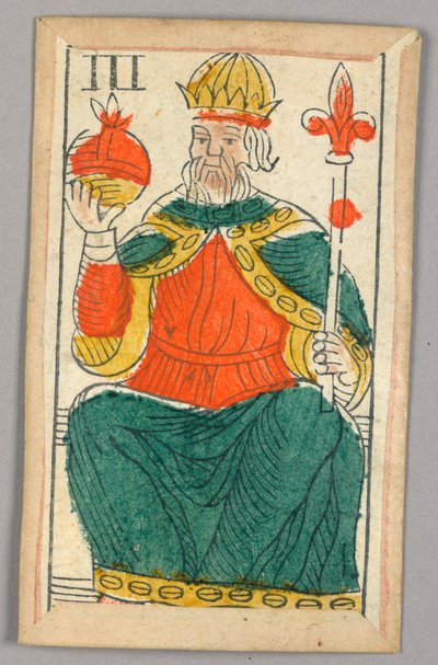 Minchiate (Tarot) spillekort av Unknown artist