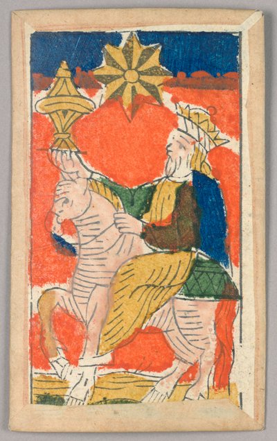 Minchiate (Tarot) spillekort av Unknown artist