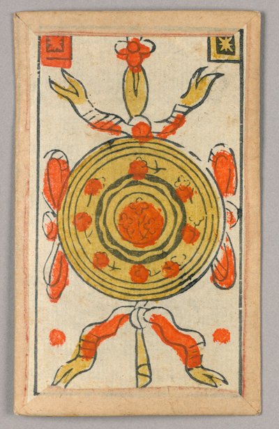 Minchiate (Tarot) spillekort av Unknown artist