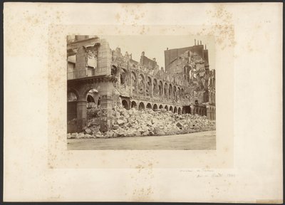 [Finansdepartementet, etter brannen i 1871] av Unknown artist