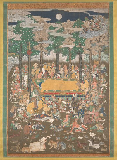Nehan: Buddhas død av Unknown artist