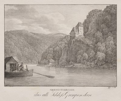 Nedre Østerrike, Det gamle slottet Grempenstein av Unknown artist