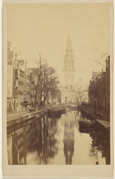 Gamle kirke, Amsterdam av Unknown artist