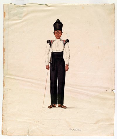 Ordentlig gutt, Madras Army av Unknown artist