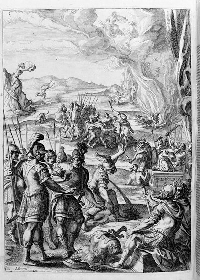 Ovid (Ovidius) - illustrasjon til bok 15 - (P. Ovids Metamorphoses of the Night av Unknown artist