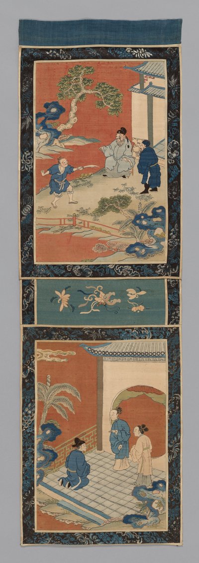 Panel (for en skjerm) av Unknown artist
