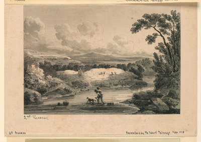 Pastoral Scene, 2. prosess av Unknown artist