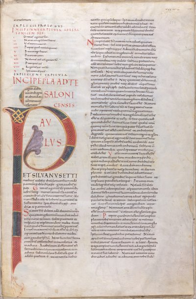 Paulus: initialen i Paulus#39; første brev til tessalonikerne av Unknown artist