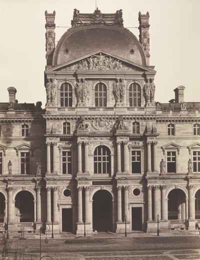 Pavilion Richelieu, Louvre, Paris av Unknown artist
