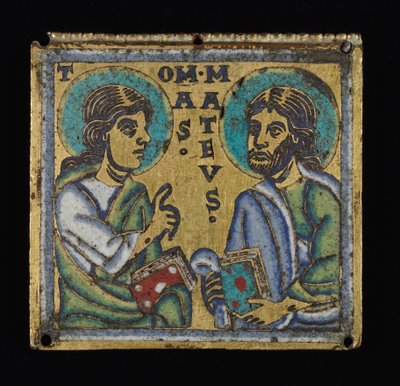 Plakett: Thomas og Matthew av Unknown artist