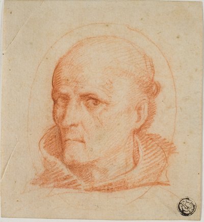 Portrettsjef av fransiskanermunken av Unknown artist