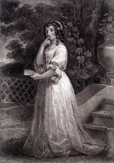 Portrett av Anne "" Ninon"" av Enclos (eller Ninon de Lenclos eller Ninon de Lanclos av Unknown artist