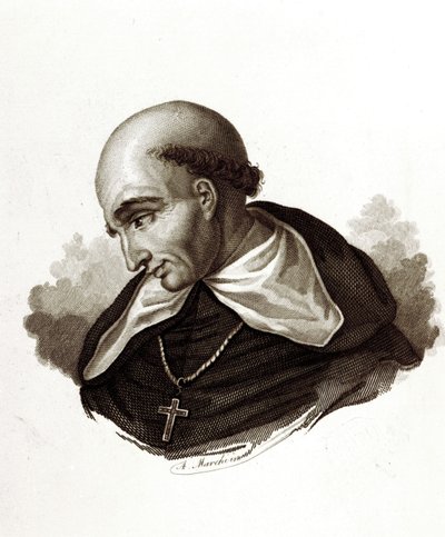 Portrett av Bartolome de Las Casas (1474-1566). av Unknown artist