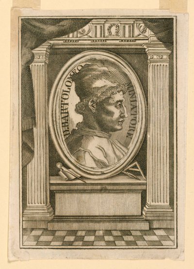 Portrett av Bartolomeo di Miniato (d.1548) av Unknown artist