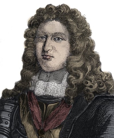 Portrett av Charles Auguste de La Fare Comte de Laugères (1644–1712), fransk poet av Unknown artist