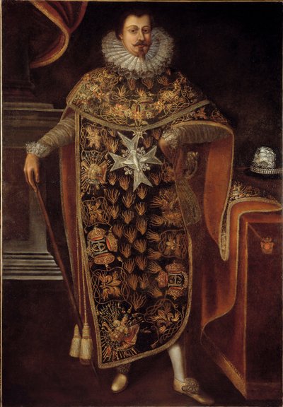 Portrett av Charles Henri de Clermont Thonnerre (1571-1640) i Knight