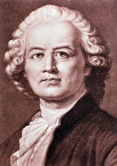 Portrett av Christoph Gluck (gravering) av Unknown artist