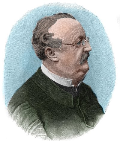 Portrett av Conrad (Konrad) Ferdinand Meyer (1825-1898) sveitsisk poet og forfatter på tysk. av Unknown artist