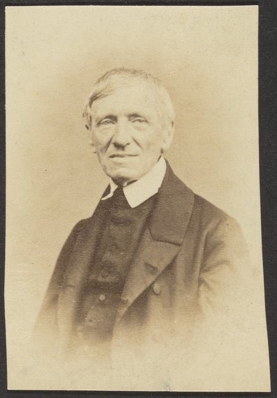 Portrett av Dr. Newman av Unknown artist