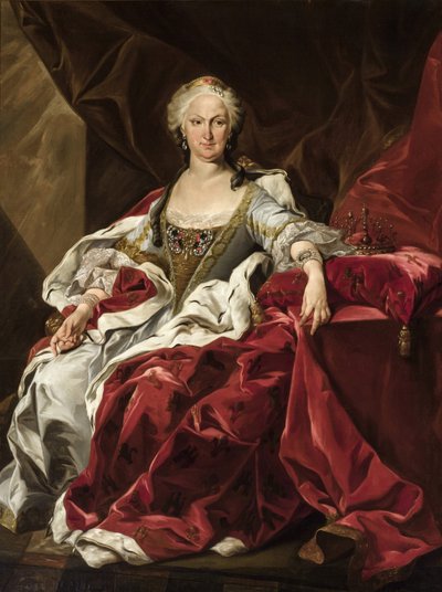 Portrett av Elisabeth Farnese (1692-1766) av Unknown artist