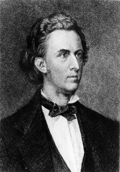 Portrett av Frederick Chopin (1810 - 1849), polsk komponist. av Unknown artist