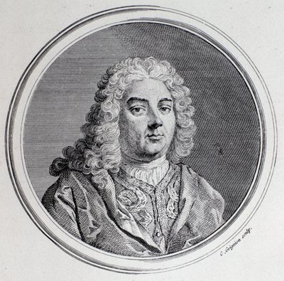 Portrett av Georg Friedrich Handel (gravering) av Unknown artist
