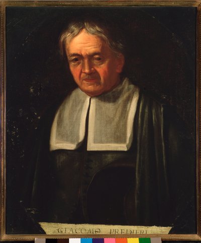 Portrett av Giacomo Maria Predieri (olje på lerret av Unknown artist