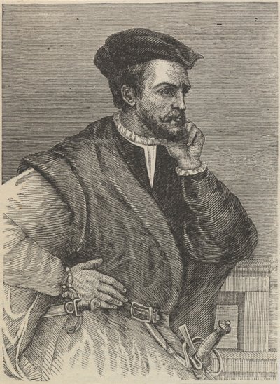 Portrett av Jacques Cartier av Unknown artist