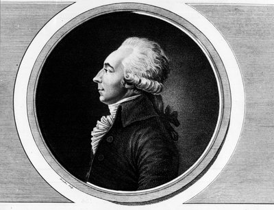 Portrett av Jean Baptiste Anacharsis Clootz (Jean-Baptiste av Unknown artist
