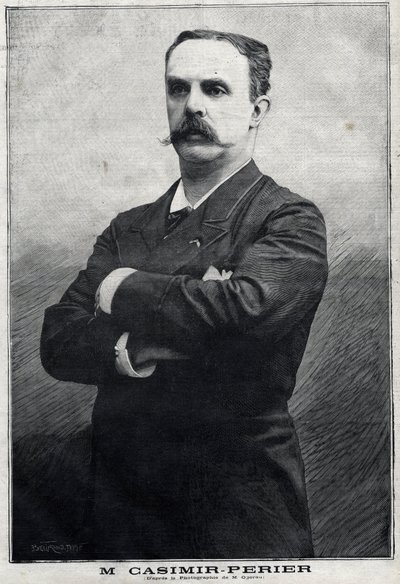 Portrett av Jean Casimir-Perier (Casimir Perier av Unknown artist
