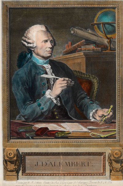 Portrett av Jean Le Rond d