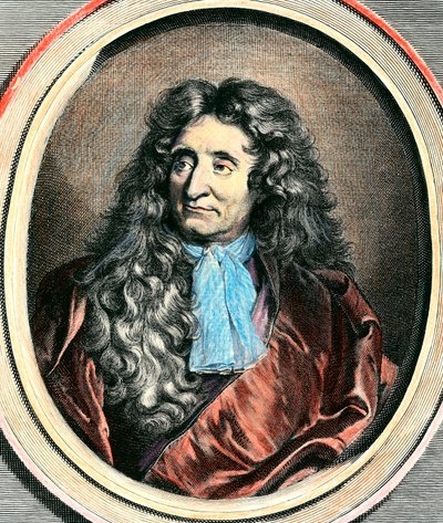 Portrett av Jean de La Fontaine av Unknown artist