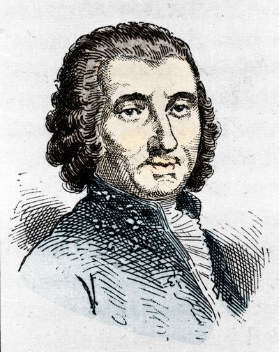 Portrett av Luigi Boccherini. (1743 - 1805). italiensk komponist. av Unknown artist
