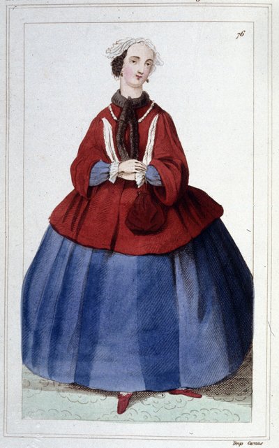Portrett av Marguerite de LUSSAN kvinne med franske bokstaver (1682-1758). av Unknown artist