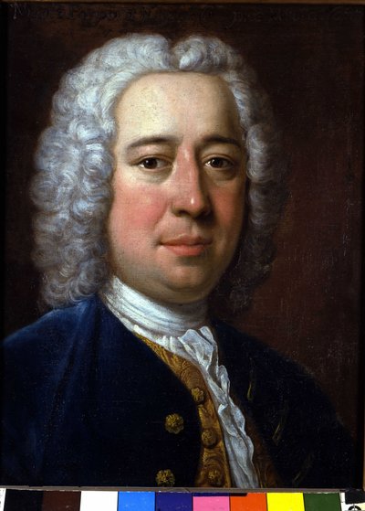 Portrett av Nicola Antonio Porpora, italiensk komponist (1686-1768). Anonymt maleri. Bologna, musikkonservatoriet. av Unknown artist