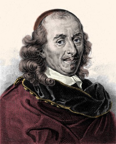 Portrett av Pierre Corneille (1606-1684), gravering fra 1800-tallet av Unknown artist